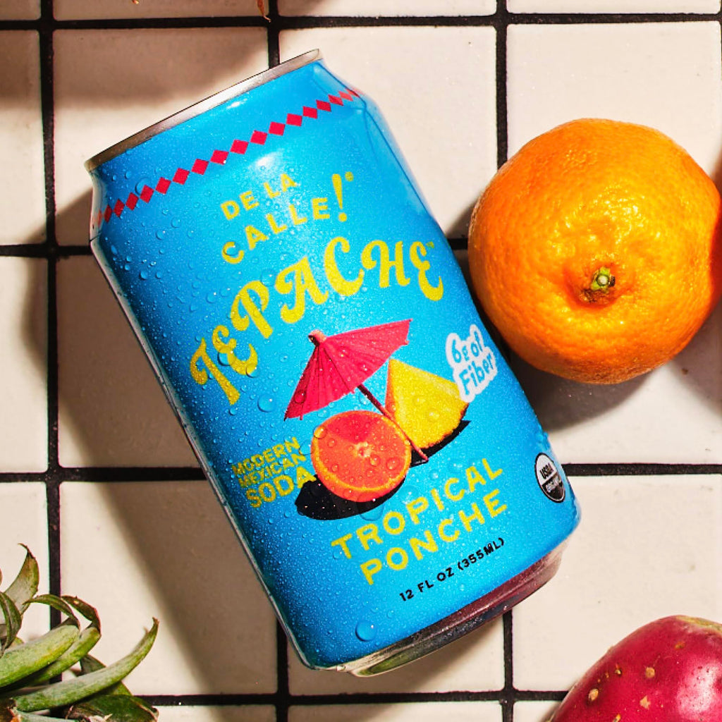 De La Calle Tepache - Mixta Variety Pack - Modern Mexican Soda - Craft Fermented Pineapple Sparkling Beverage - Certified Organic, Non-Alcoholic, Healthy Soda, Low Sugar, Low Calorie, Non-GMO