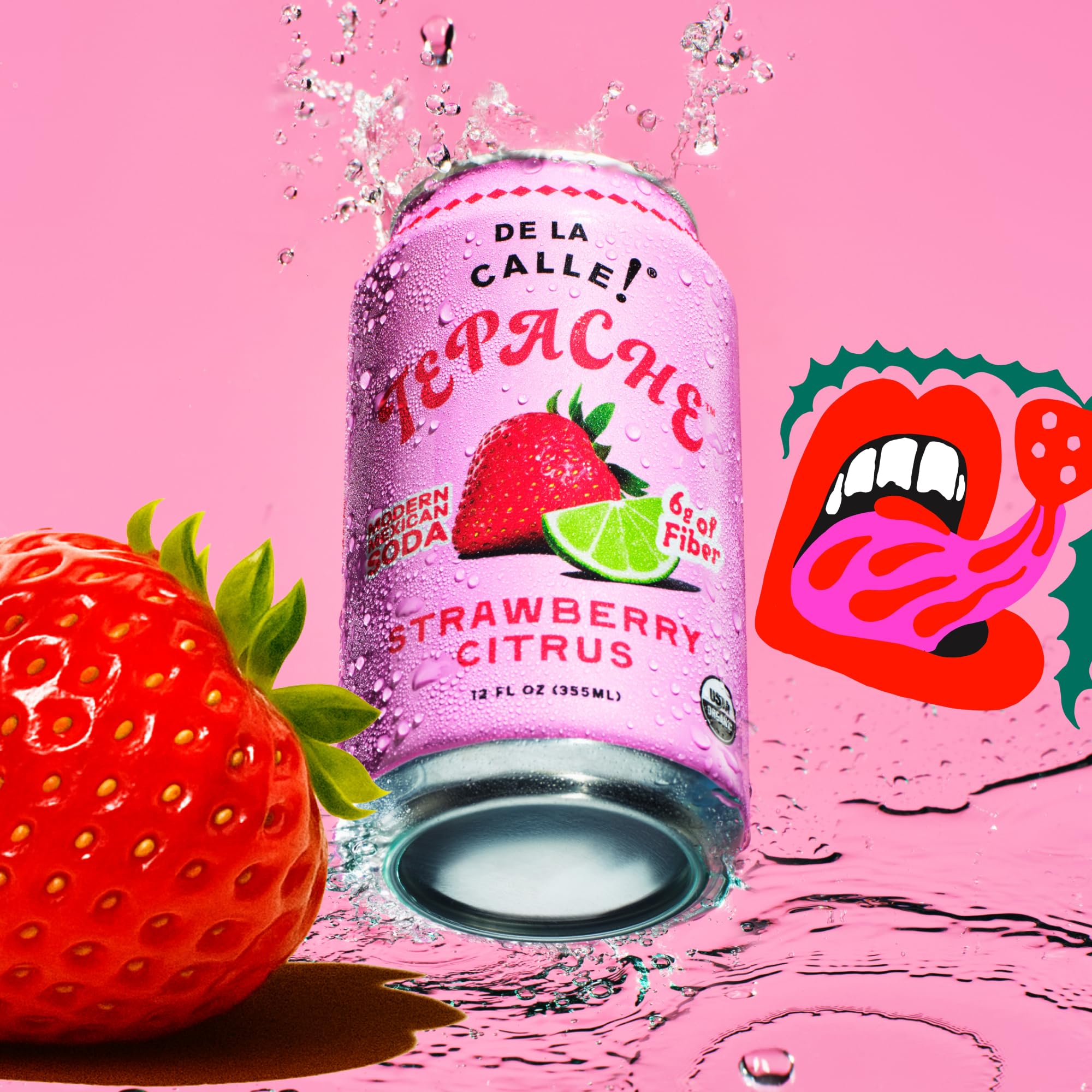 De La Calle Tepache - Mixta Variety Pack - Modern Mexican Soda - Craft Fermented Pineapple Sparkling Beverage - Certified Organic, Non-Alcoholic, Healthy Soda, Low Sugar, Low Calorie, Non-GMO