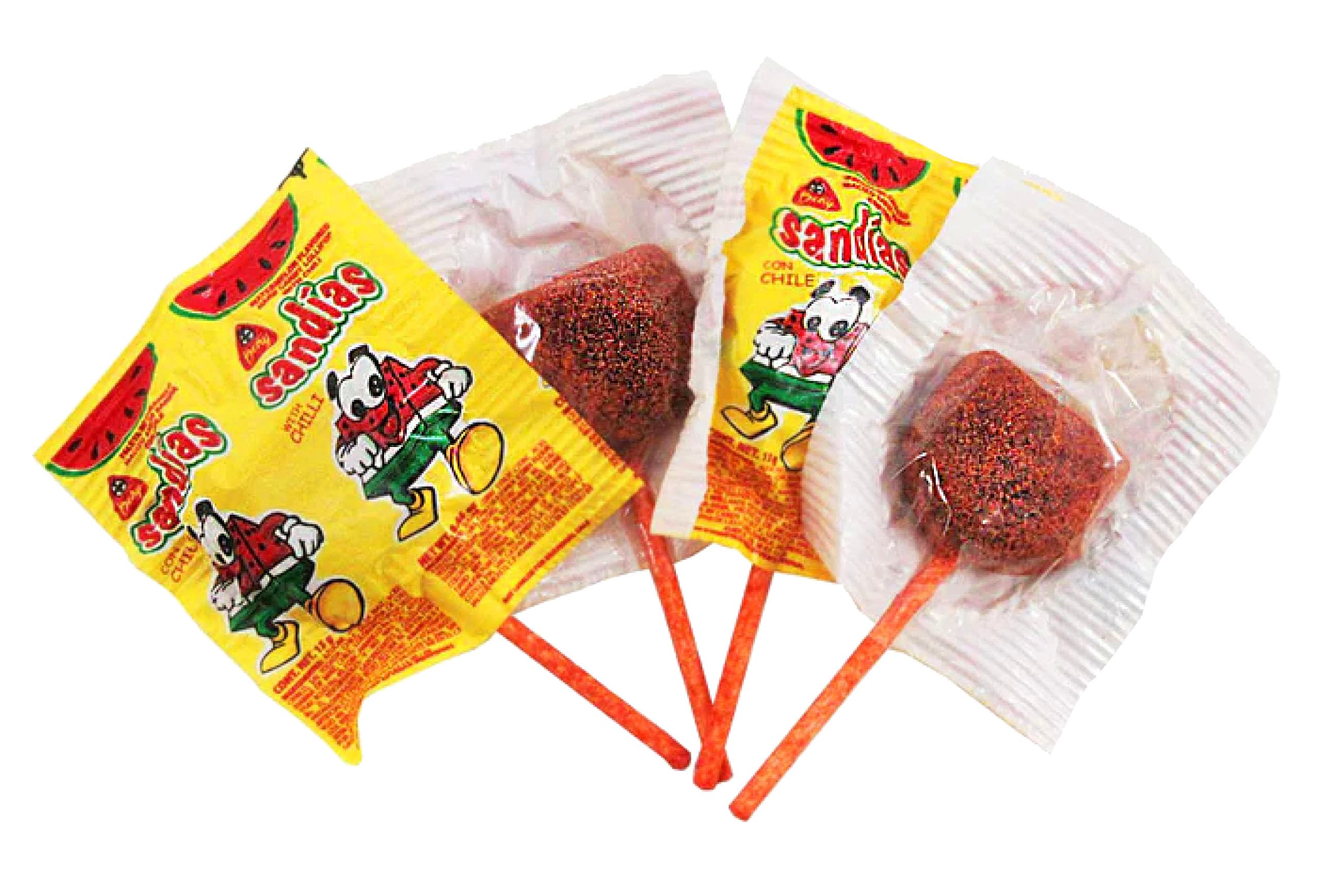 BENY X-Treme Lollipops with Chili Coating 1lb 6.56oz Bags (640g) (Mango)