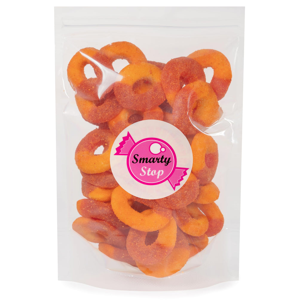 Smarty Stop Chamoy Covered Sour Gummy Candy, 2 lb Bulk Bag (Worm Gummy)