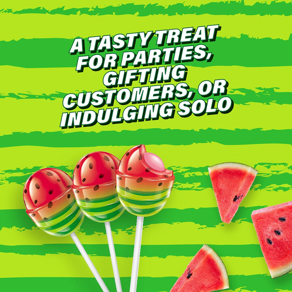 Colombina Bon Bon Bum Passion Fruit Lollipops, Tropical Fruit Hard Candy, Individually Wrapped Candy Pops for Parties, Candy Bowl Refill, Office or Classroom Rewards, 24 Count