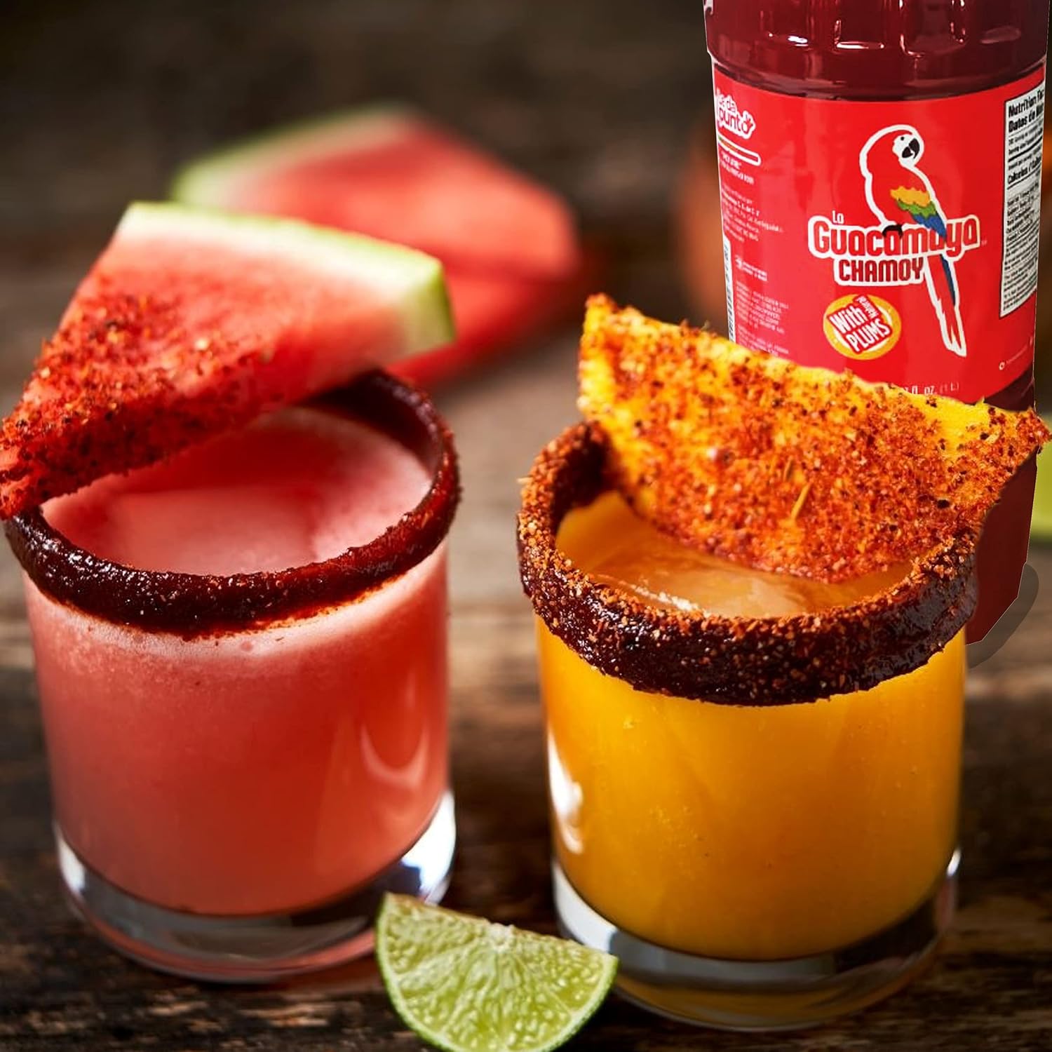 La Guacamaya Chamoy (33.81 fl oz) - Chamoy Candy - Chamoy Dip - Chamoy Sauce for Fruit - Chamoy Paste - Chamoy Rim Paste