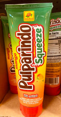 Pulparindo Squeeze: Spicy Tamarind Candy Tube (Original & Mango)
