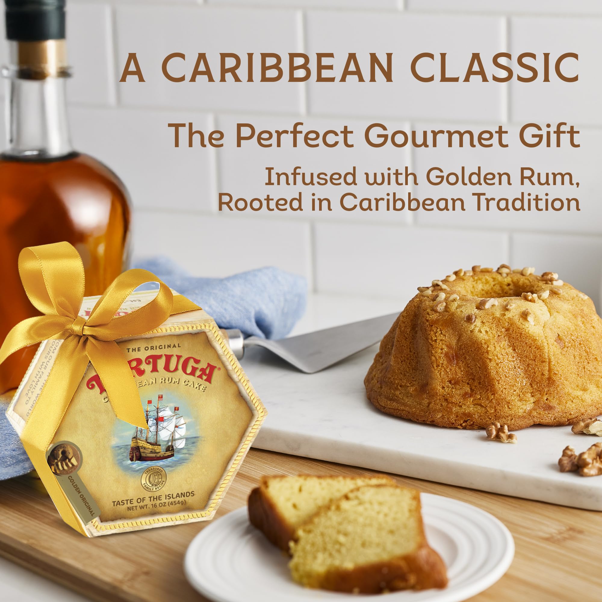 TORTUGA Provenance Rum Cake Variety Pack – 4 oz. - 6 Pack - The Perfect Premium Gourmet Gift for Stocking Stuffers, Gift Baskets, and Christmas Gifts - Great Mini Cakes for Delivery