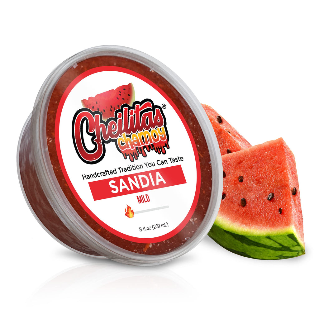 Cheilitas Chamoy Mexican Rim Candy Dip Paste 8 oz | Hand Crafted for Drinks, Cocktails, Micheladas, Beer and More (Tamarind)