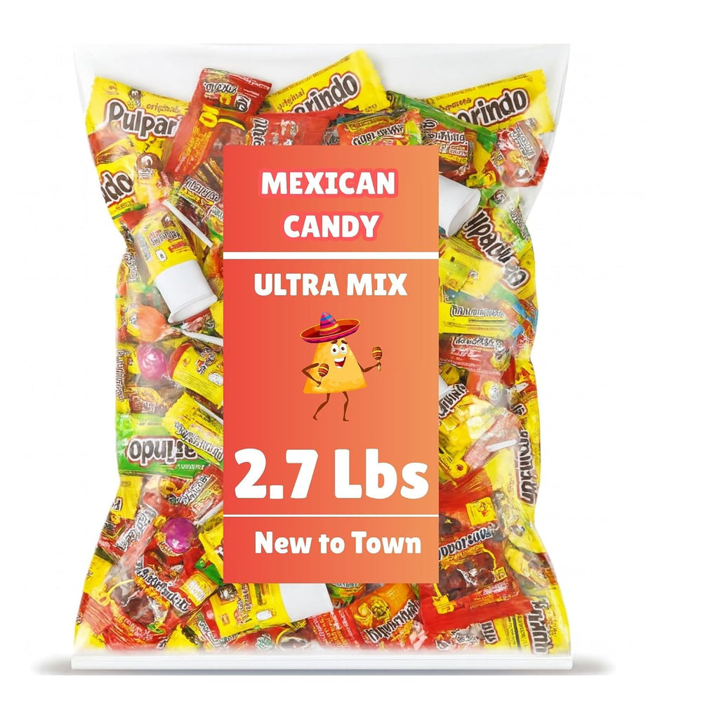 Pulparindo Mexican Candy Bulk, Dulces Mexicanos, Tamarind Candy, Pulparindo Variety Pack, Assorted Mix, Pinata Bulk, Mexican Snacks, Fiesta, 2.7 lbs