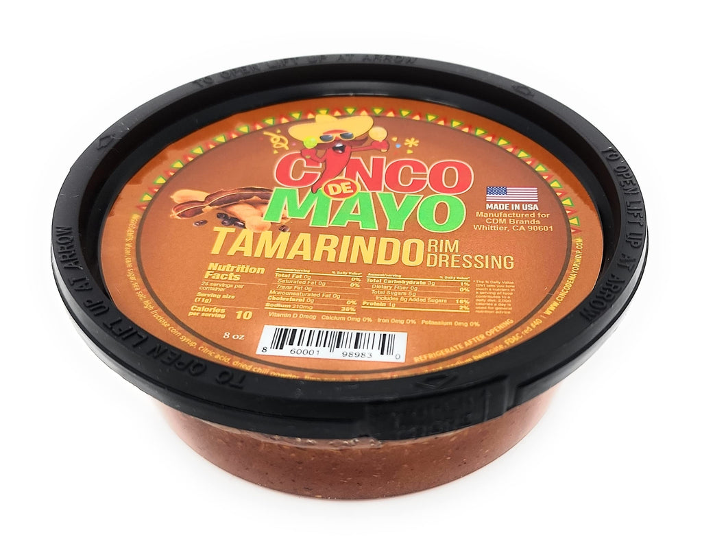 Cinco de Mayo Chamoy Rim Dip Cocktail Rim Dressing (1 x 7.6 oz. Container)