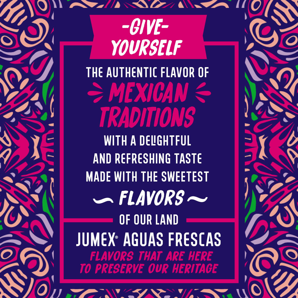 Jumex Aguas Frescas Hibiscus - Classic Mexican Soft Drinks - Hibiscus Drink for Cocktail Mixers & Mexican Food - Agua de Jamaica Flavored Water - Non Carbonated Non Alcoholic Beverages - 11.3oz, 24 Pack