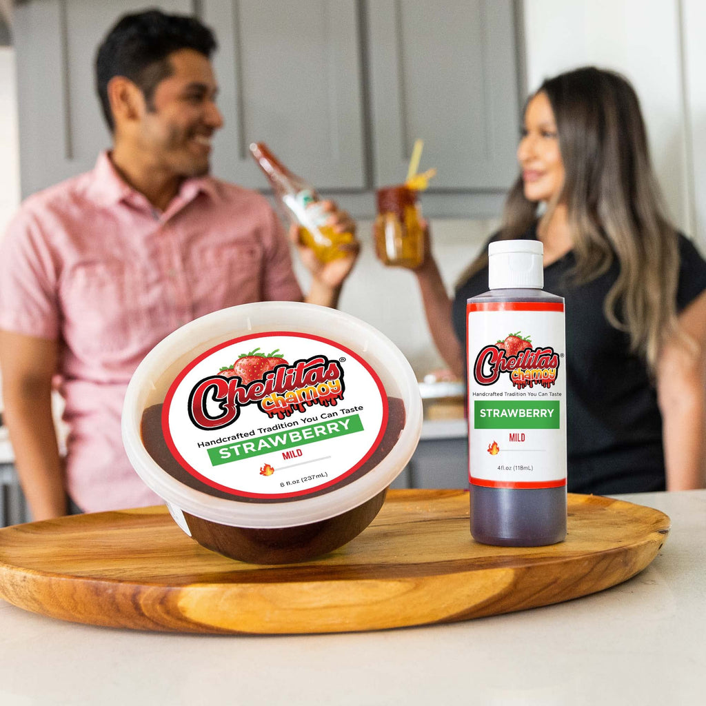 Cheilitas Chamoy Mexican Rim Candy Dip Paste 8 oz | Hand Crafted for Drinks, Cocktails, Micheladas, Beer and More (Tamarind)