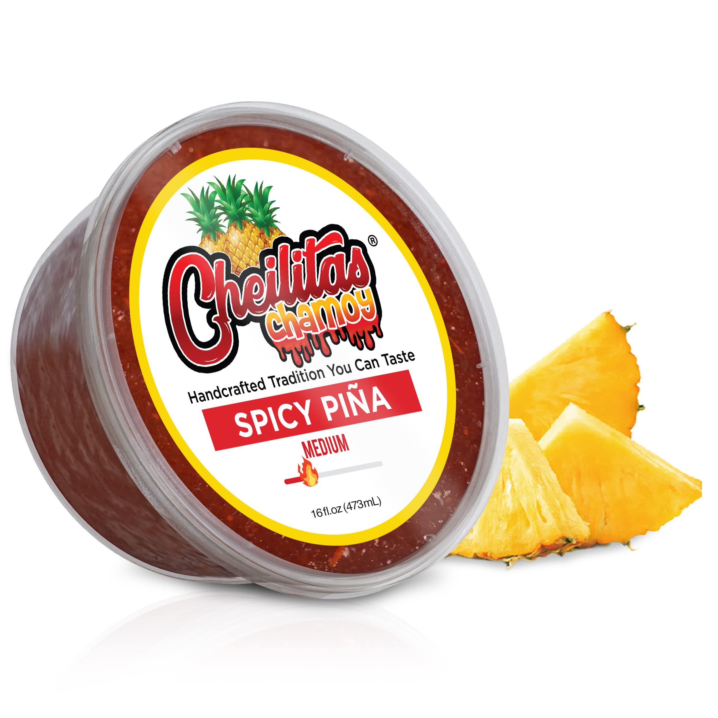 Cheilitas Chamoy Mexican Rim Candy Dip Paste 8 oz | Hand Crafted for Drinks, Cocktails, Micheladas, Beer and More (Tamarind)