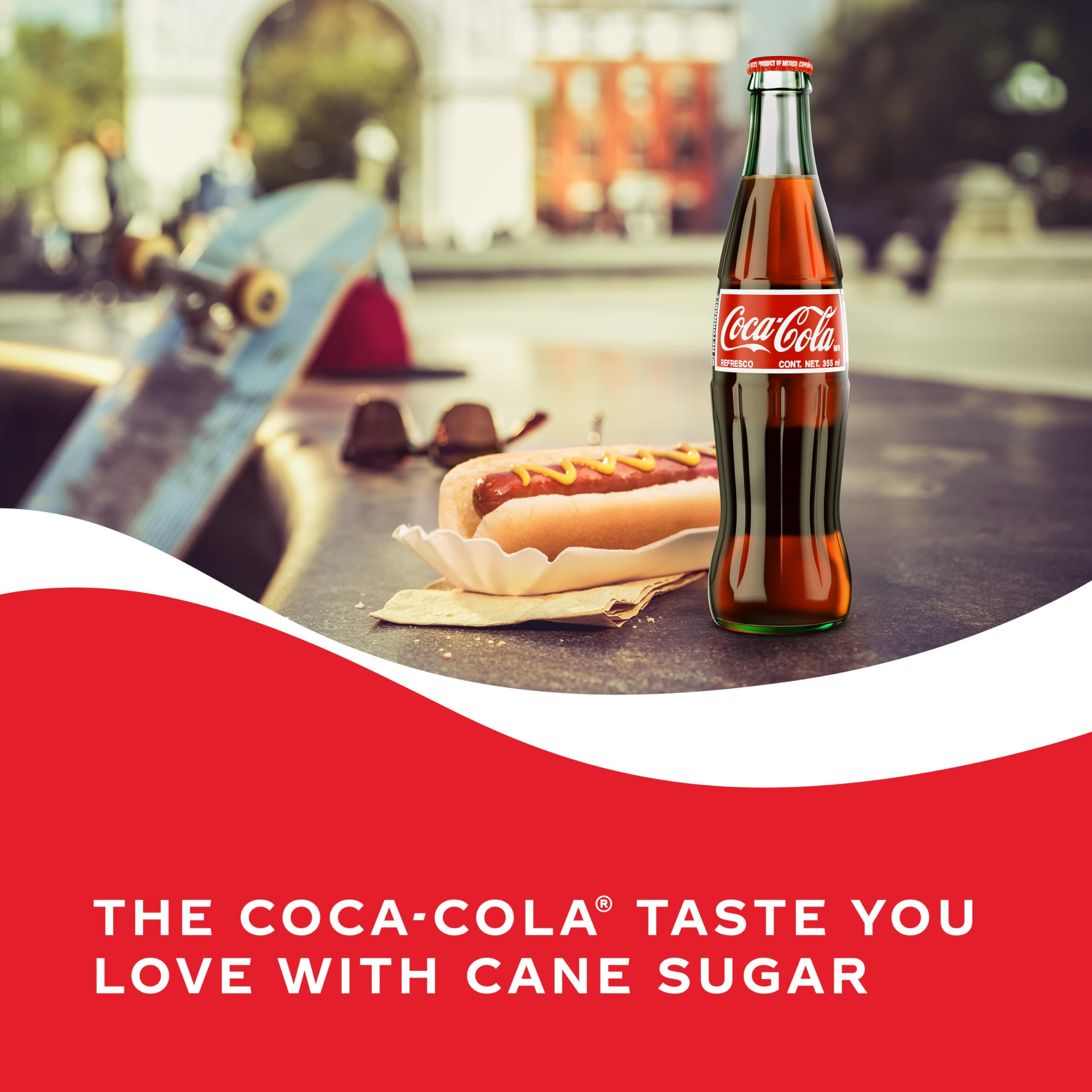 Coke de Mexico Mexican Coke Glass Bottle, 12 fl oz