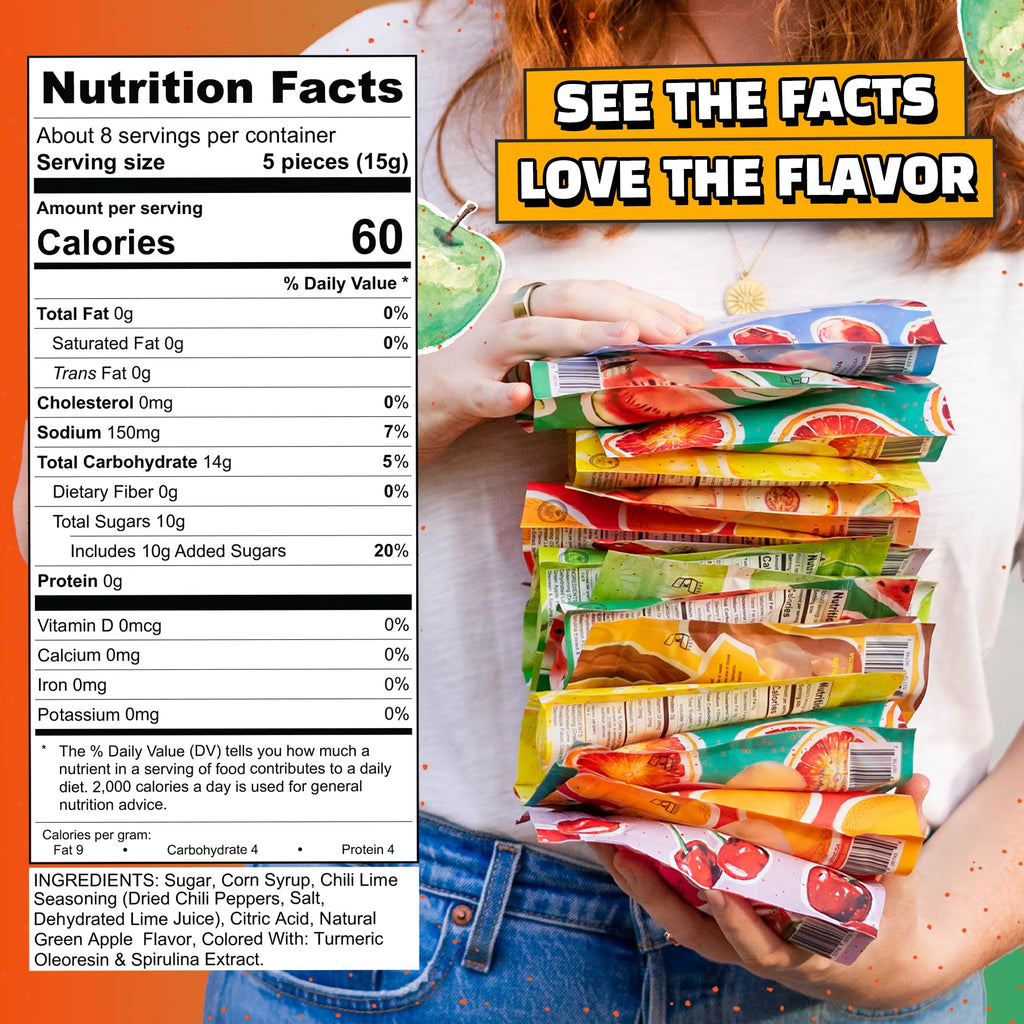 Tamalitoz Variety Pack – Spicy Mexican Hard Candy with Chile, Lime & Sea Salt, 8 Flavors: Mango, Cucumber, Tamarind, Watermelon, Pineapple, Blood Orange, Green Apple, Cherry – 8 Bags (4oz Each)