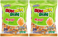 Colombina Bon Bon Bum Passion Fruit Lollipops, Tropical Fruit Hard Candy, Individually Wrapped Candy Pops for Parties, Candy Bowl Refill, Office or Classroom Rewards, 24 Count