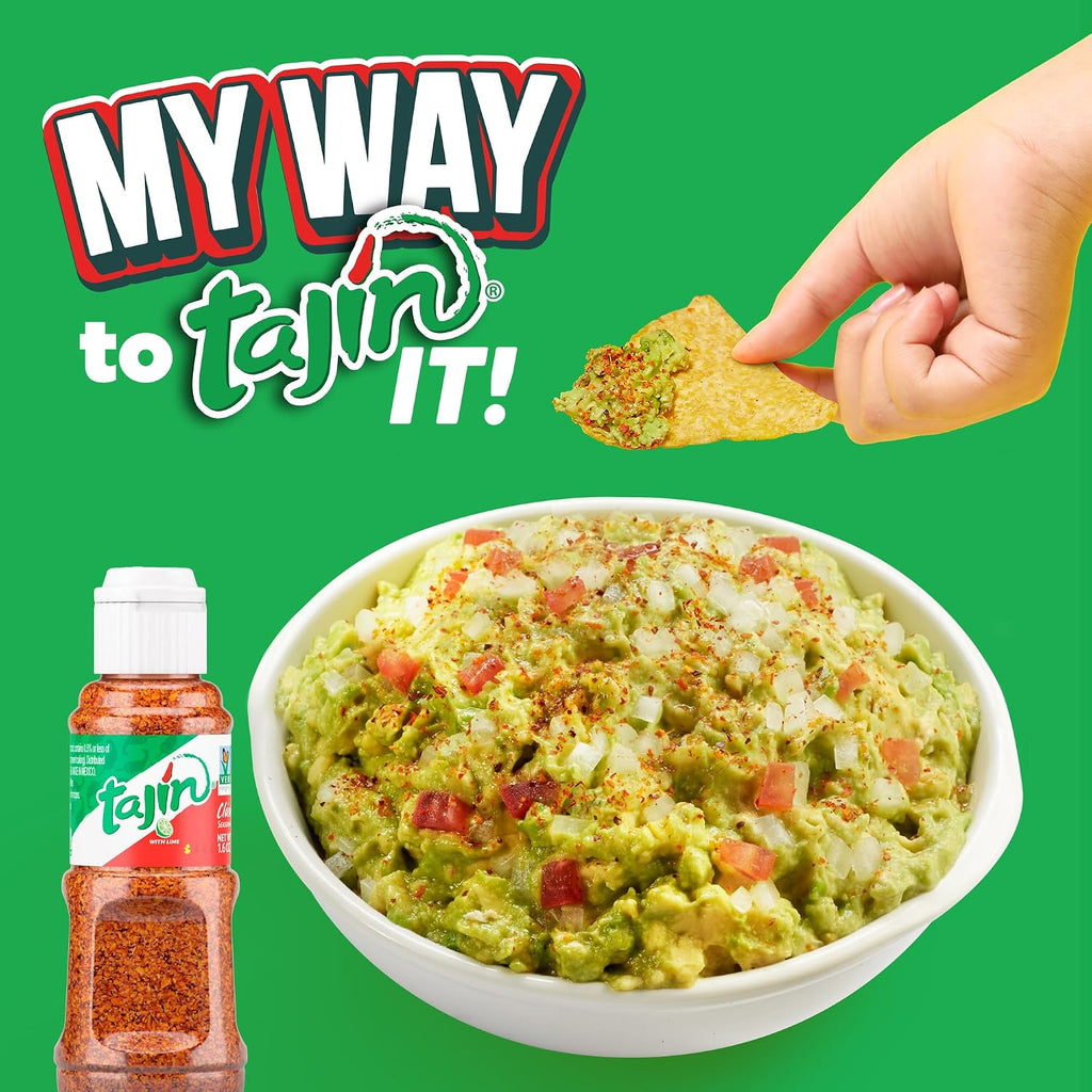 Tajín Clásico Seasoning,Mini Tajín Mexican Seasoning 1.6 oz,(Pack of 2)