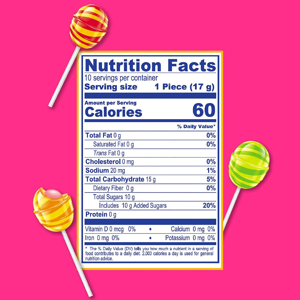 Colombina Bon Bon Bum Intense Sour Lollipops, Assorted Sour Fruit Flavors with Bubble Gum Center, Individually Wrapped, 6 oz (Pack of 1)