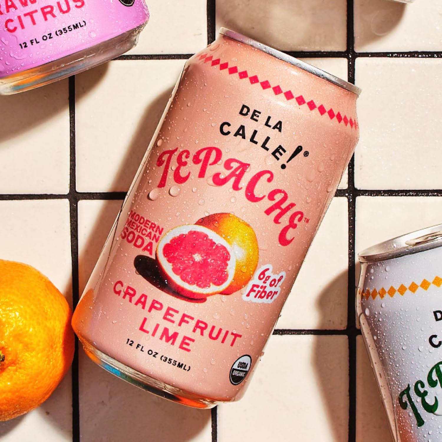De La Calle, Tepache Grapefruit Lime Paloma Organic, 12 Fl Oz