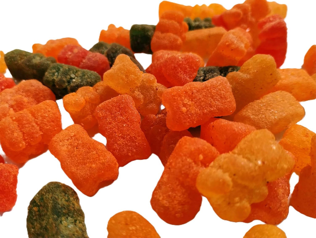 Assorted Chamoy Seasoned Fruit Flavored Gummy Bears - 1.5 lbs of Fresh Premium Sweet Chewy Candy