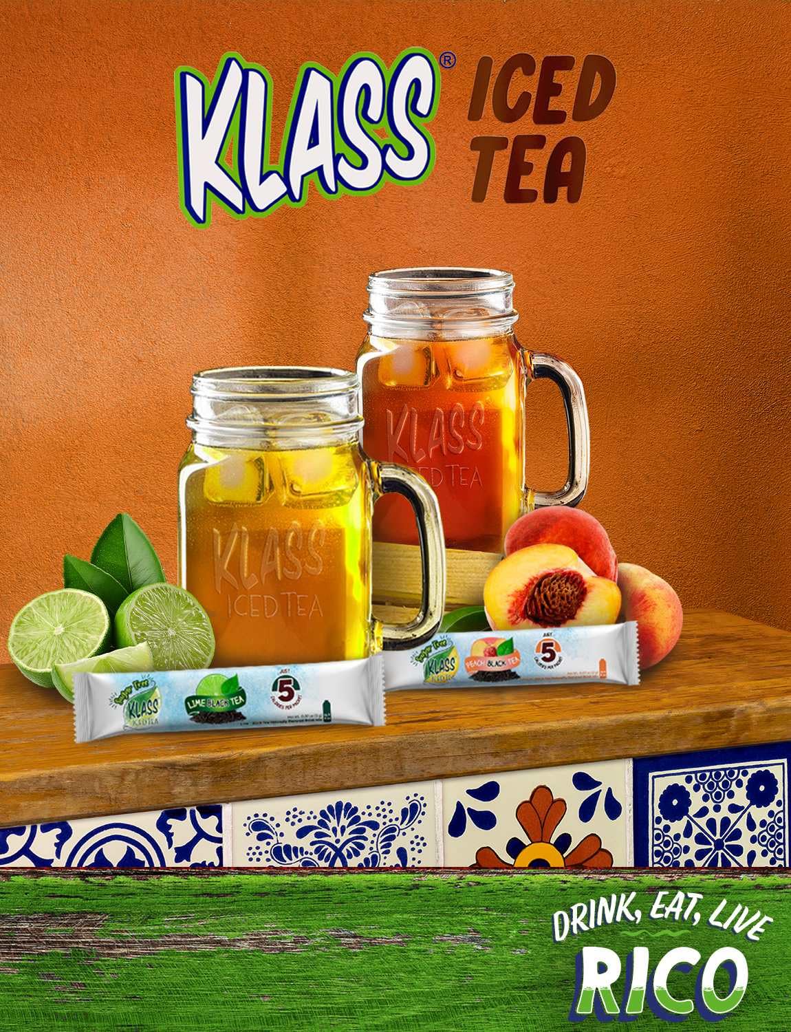 Klass Aguas Frescas, Powdered Drink Mix Variety Pack, 44 Singles Zero Sugar & Caffeine-Free Powder Packets, Water Drink Mix, Flavors: Cucumber Limeade Pineapple Tangerine Strawberry Watermelon & Hibiscus Berries - 5 Calories Per Packet & Natural Flavors
