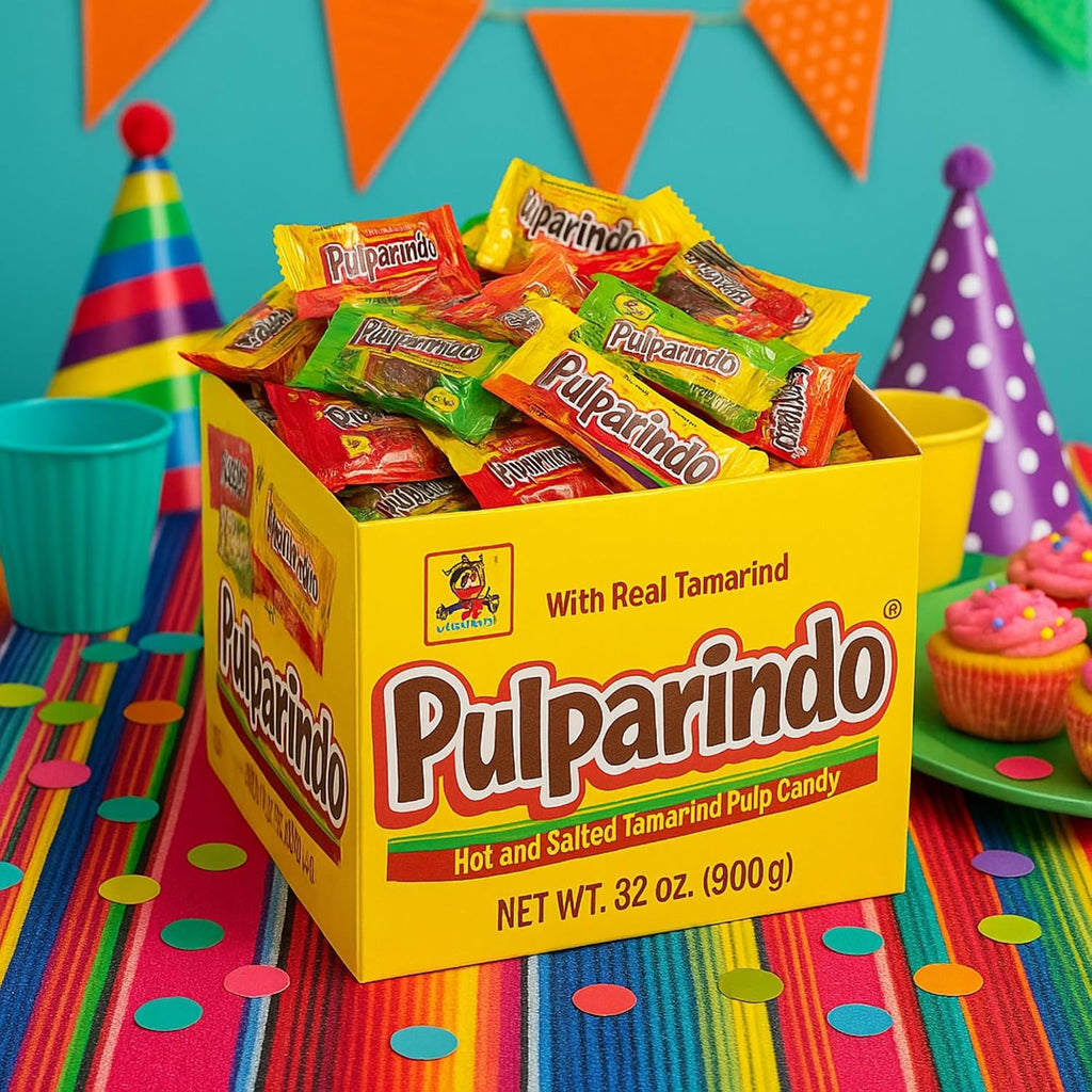 Pulparindo Mexican Candy Bulk, Dulces Mexicanos, Tamarind Candy, Pulparindo Variety Pack, Assorted Mix, Pinata Bulk, Mexican Snacks, Fiesta, 2.7 lbs
