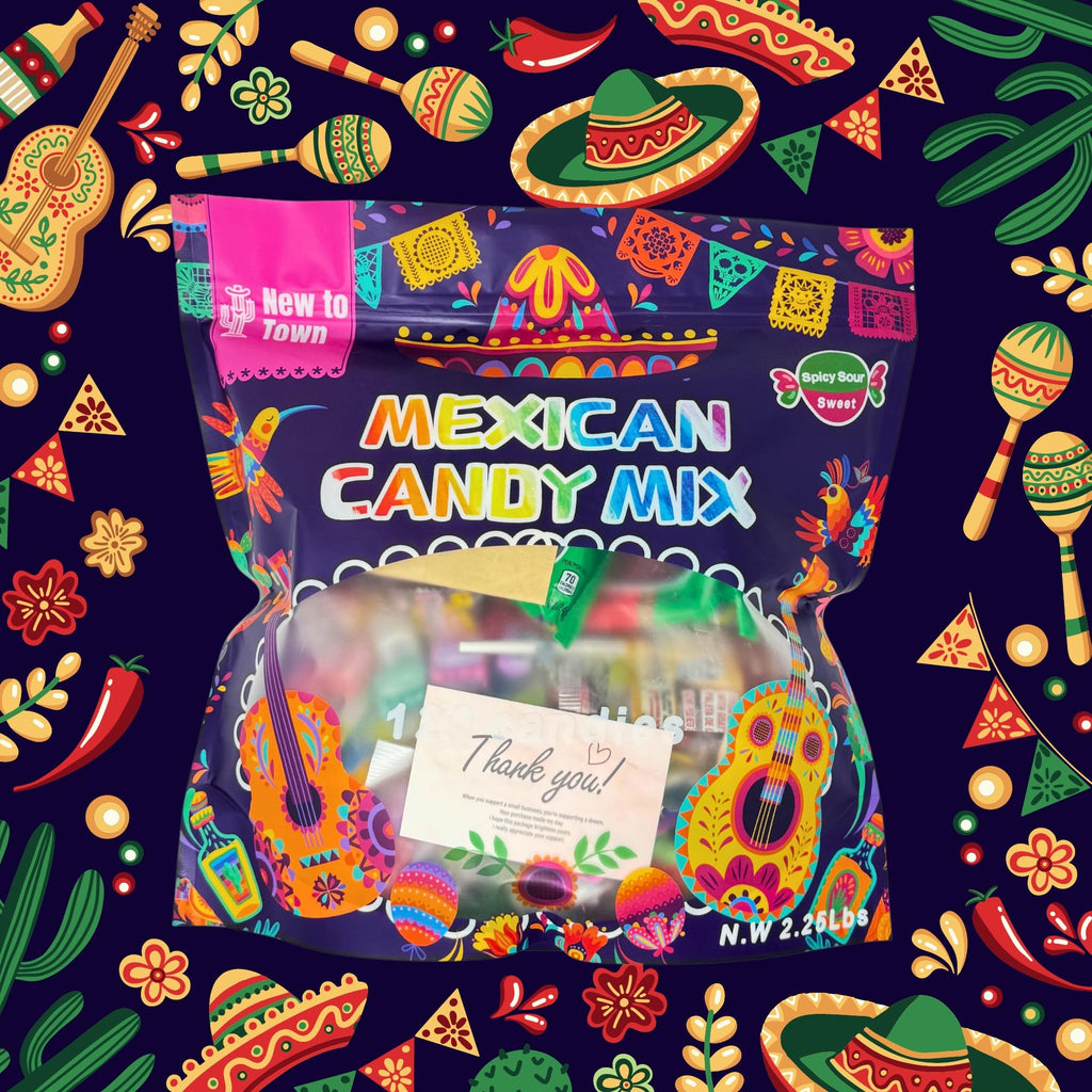 Mexican Candy Variety Pack (120 Count) Dulces Mexicanos, Tamarind Candy, with Pulparindo, Vero Lollipops, Lucas, De La Rosa, Mazapan, Mexican Snacks, Bulk Pinata, Fiesta
