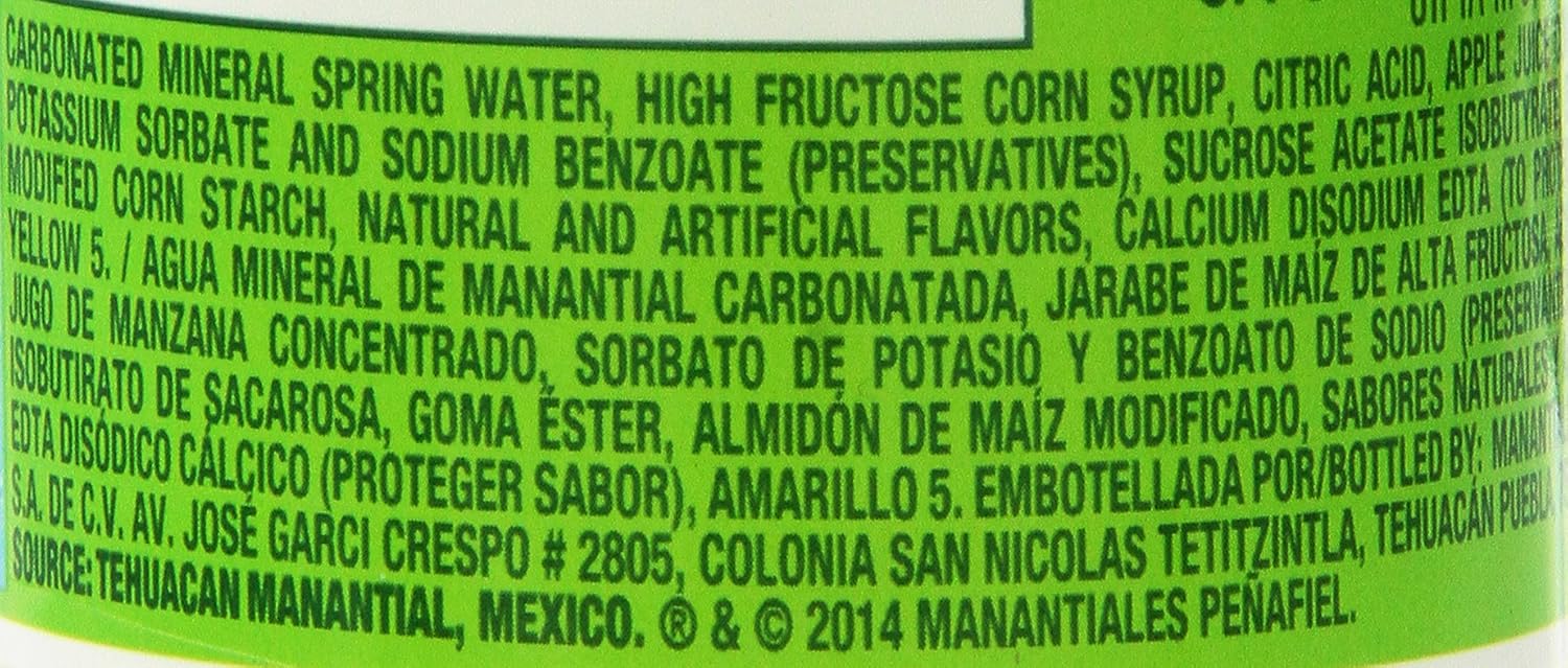 Peñafiel Limónada Mineral Spring Water, 20.3 fl oz bottles (Pack of 12)