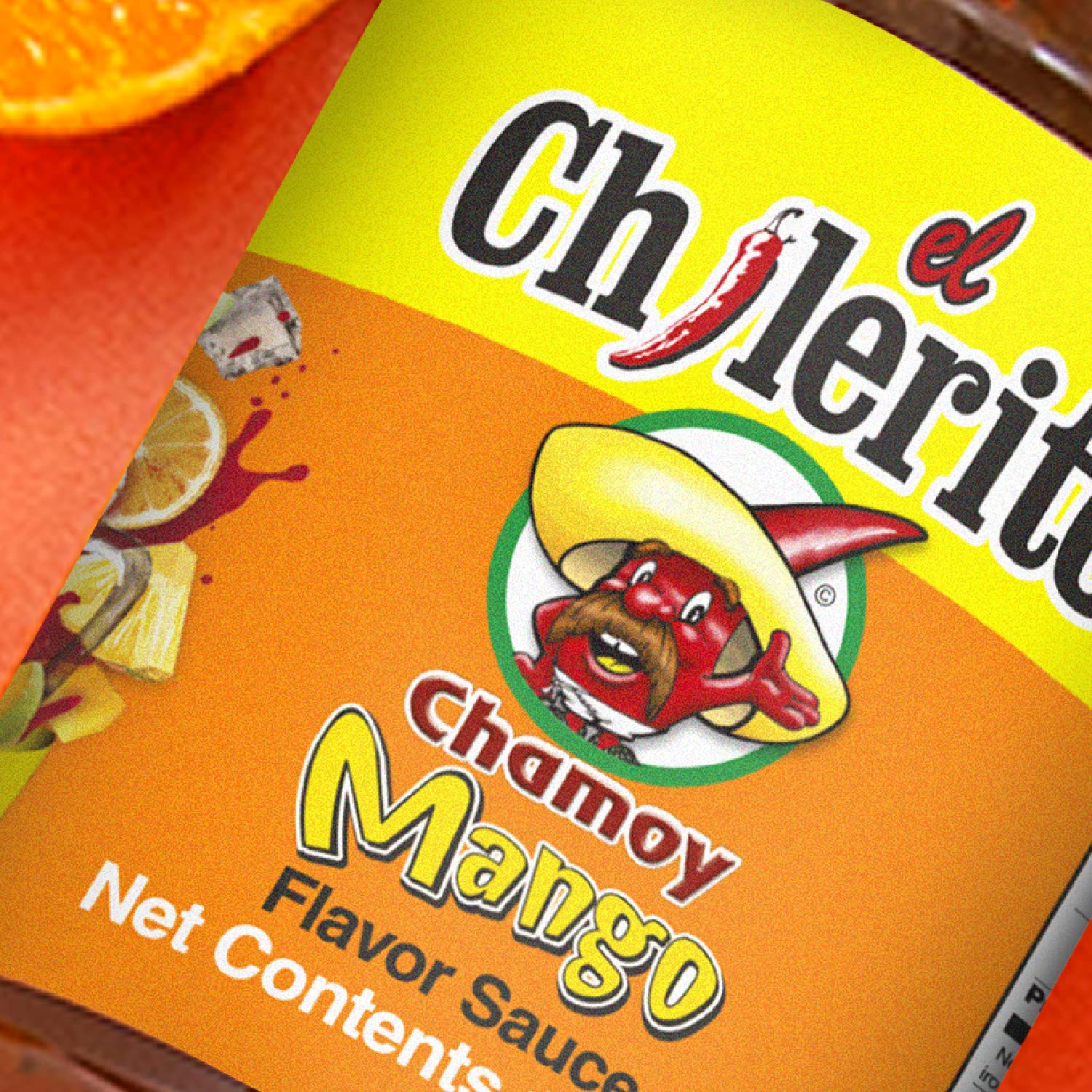 El Chilerito Chamoy/Mango Flavor Sauce – Net Wt 33.8 fl oz. (1lt)