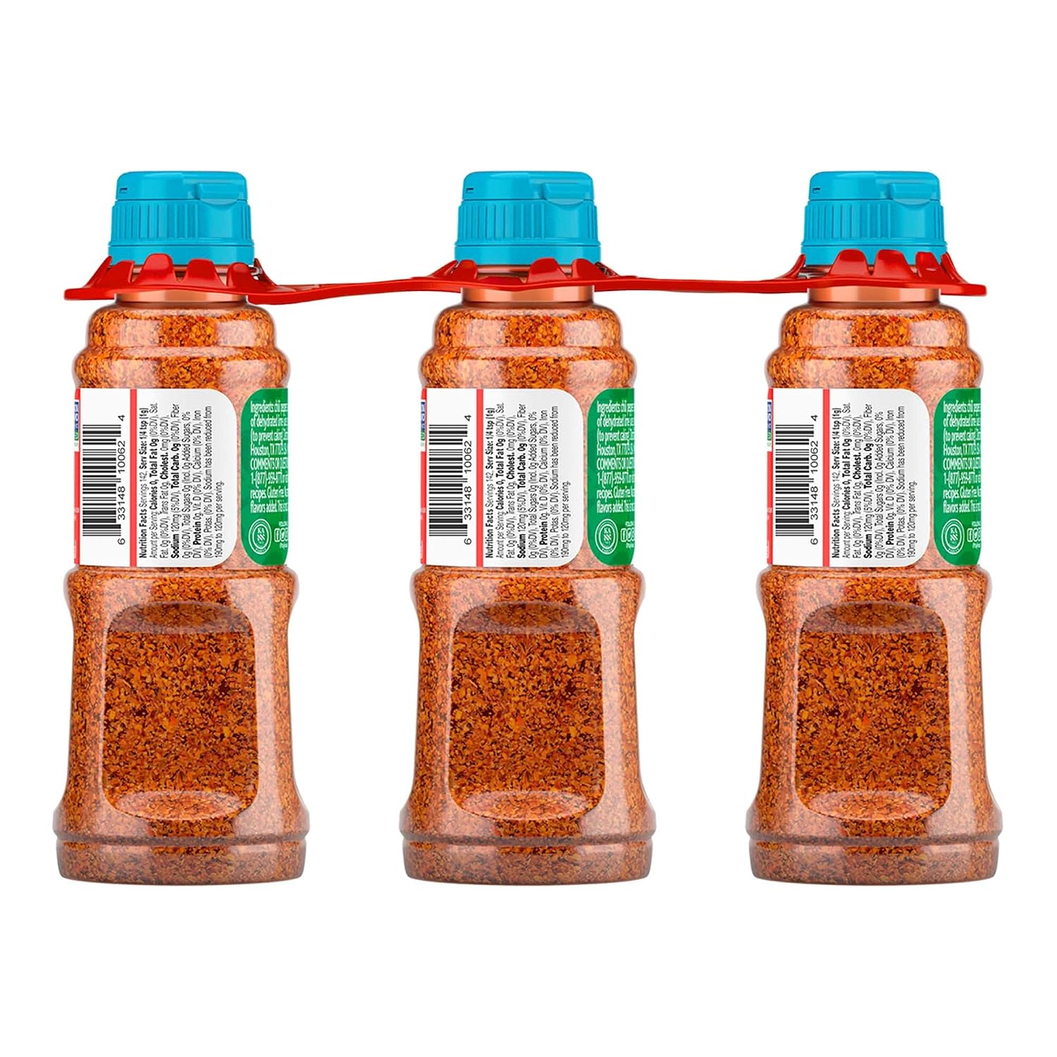 Tajin Clásico Reduced Sodium Seasoning, Authentic Mexican Chile Lime Spice Blend for Fruit, Vegetables, Salad Bowls, Avocado, Cucumber, and Fresh Produce, Zesty Flavor Enhancer, 5 oz, (Pack of 1)
