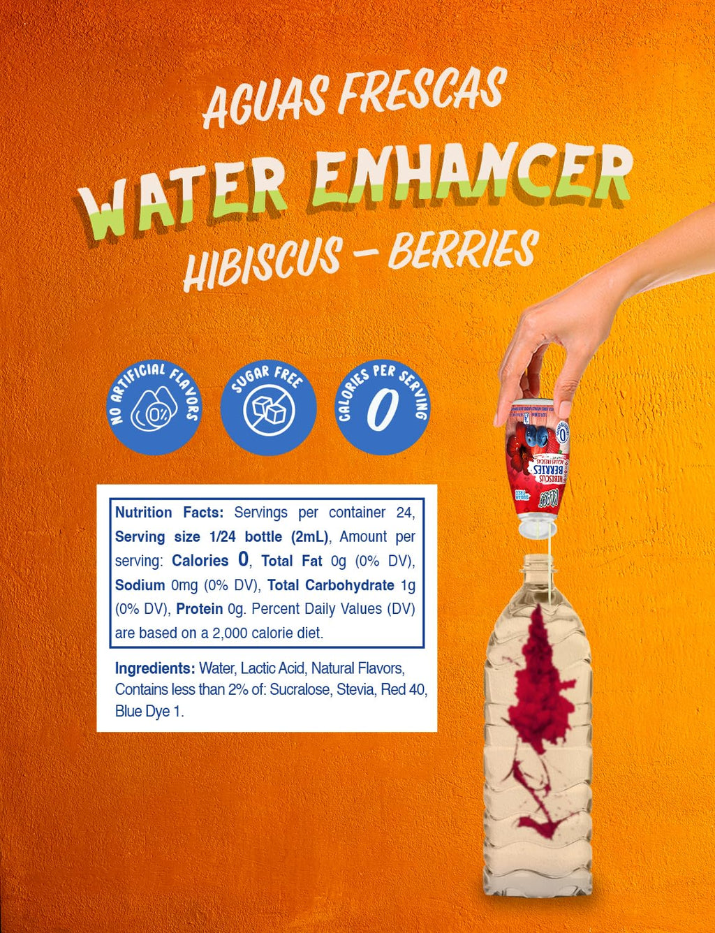 Klass Aguas Frescas | Liquid Water Enhancer | Cucumber-Limeade | Naturally Flavored | Sugar Free | Zero Calories Per Serving | Keto | 4 Bottles, Makes 96 Drinks