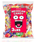 Mexgrim Mexican Candy Variety Pack, 3lbs Bulk Mixed Bag Of Dulces Mexicanos, Includes Lollipops, Pulparind, Assorted Sweet, Spicy, Chamoy, Tamarind, Hispanic Candy Mix For Fiesta & Christmas Party