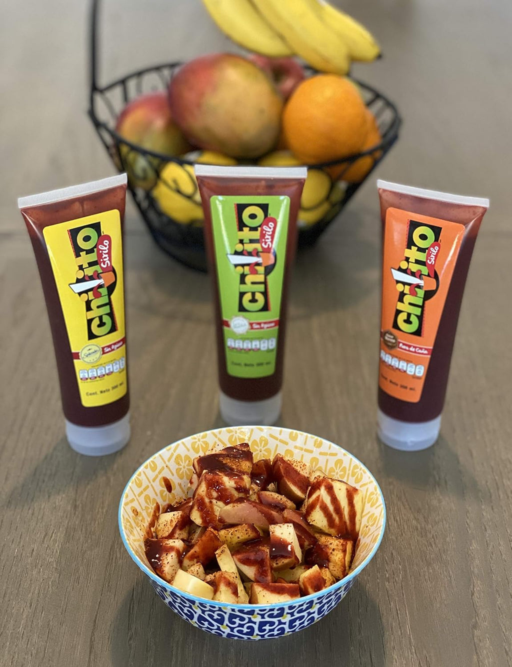 Chamoy chilito sirilo stevia, Without Sugar, 100% Natural, chamoy Sauce de buen sabor Mexican Candy, Keto Friendly