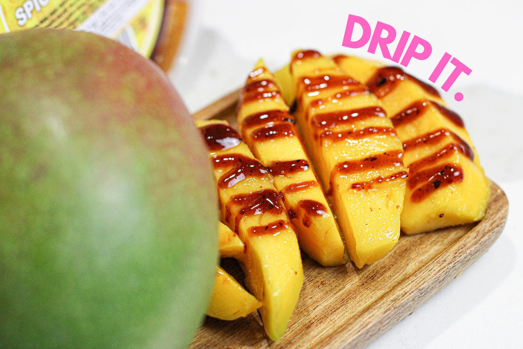 Sarape Treats Chamoy Rim Dip Mexican Tamarind Paste for Drinks, Fruit, Alcoholic Beverages, Candy, and More (Mango)