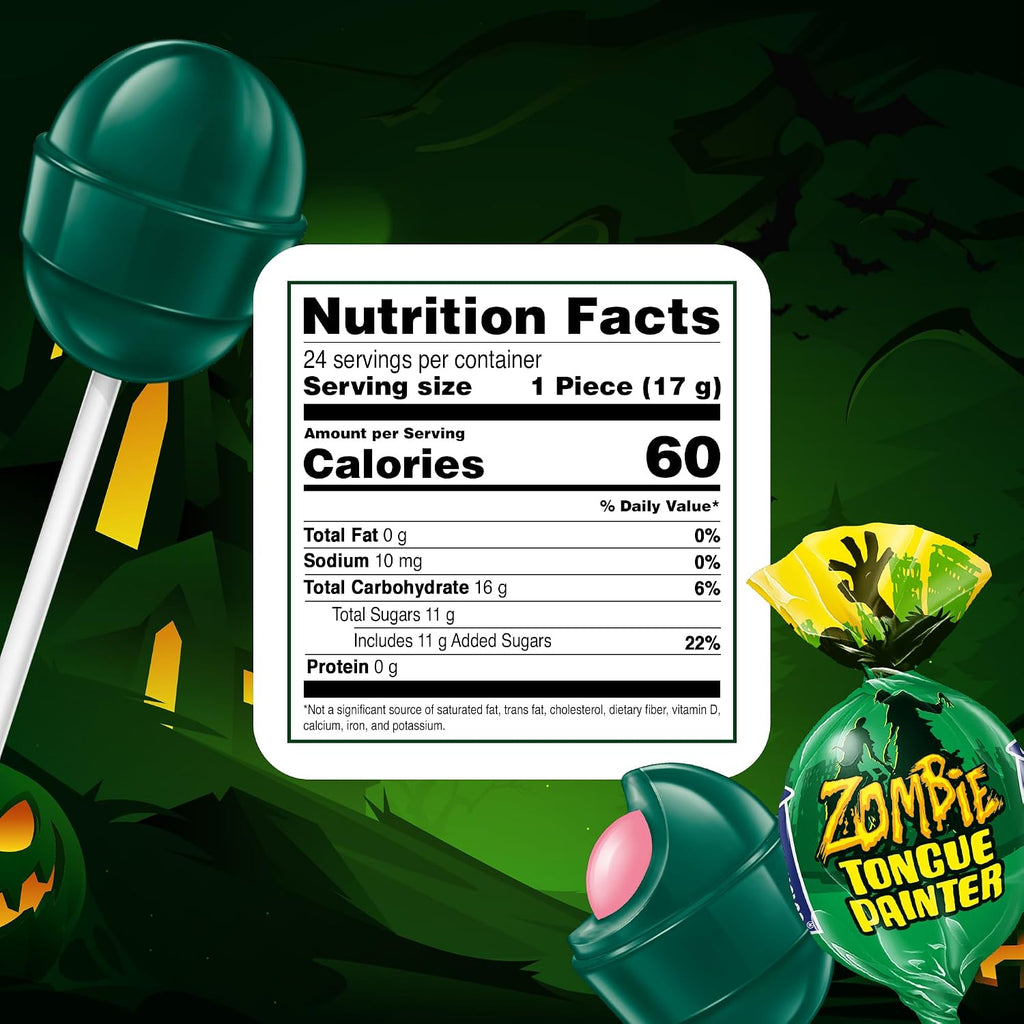 Colombina Bon Bon Bum Passion Fruit Lollipops, Tropical Fruit Hard Candy, Individually Wrapped Candy Pops for Parties, Candy Bowl Refill, Office or Classroom Rewards, 24 Count