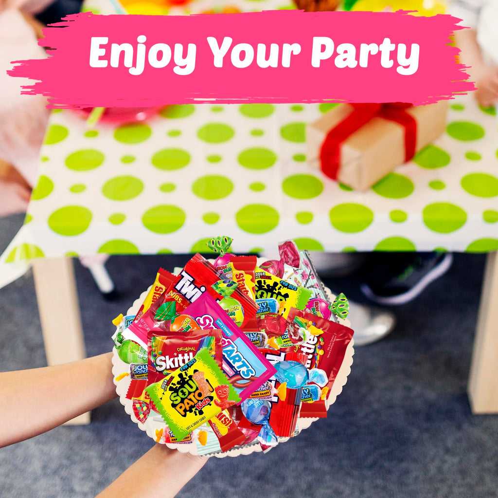 Bulk Candy Variety Pack – 5 LB Ultimate Assorted Fruit Flavored Candies, Chews And Gummies, Individually Wrapped Party Candy For Birthdays, Piñatas, Classrooms, Office Treats And Everyday Snacking