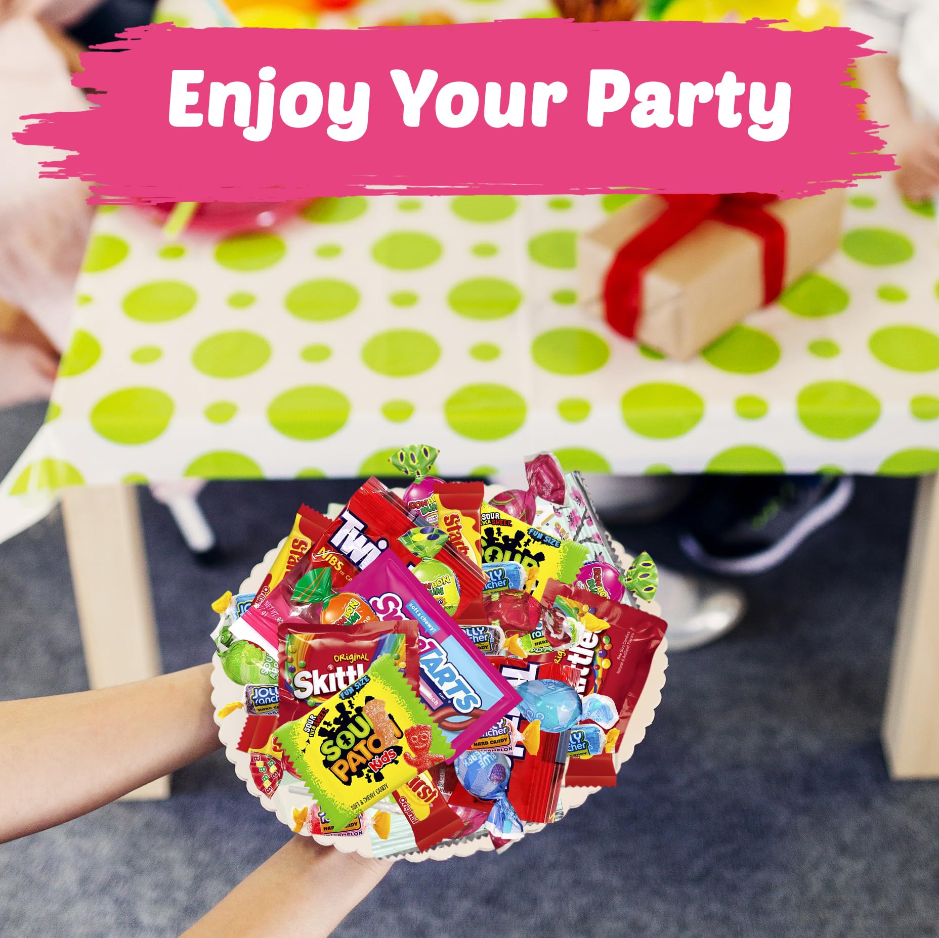 Bulk Candy Variety Pack – 5 LB Ultimate Assorted Fruit Flavored Candies, Chews And Gummies, Individually Wrapped Party Candy For Birthdays, Piñatas, Classrooms, Office Treats And Everyday Snacking