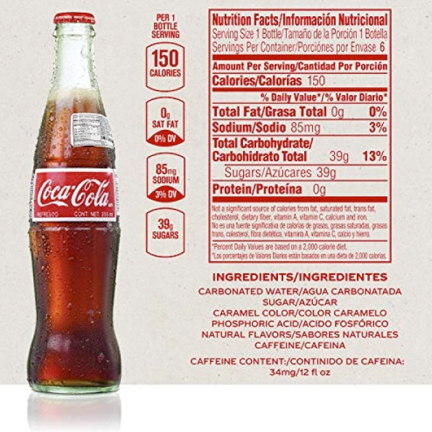 Spot Beverage™ Premium Classic Bottled Soda Brands (12-Pack, Mexican Cane Sugar Coke)