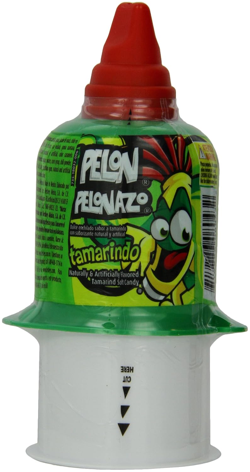 PELONAZO Candy, Tamarind Push-Pops, 14.1 Ounce (Pack of 4)