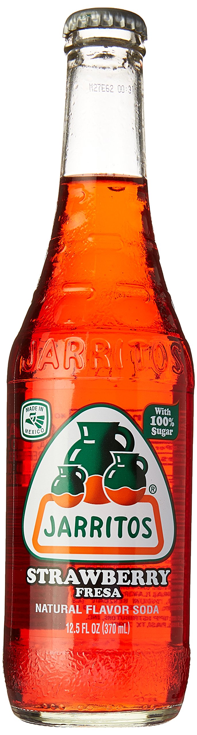 Jarritos Guava Soda 12.5 oz Glass Bottle Pack of 6