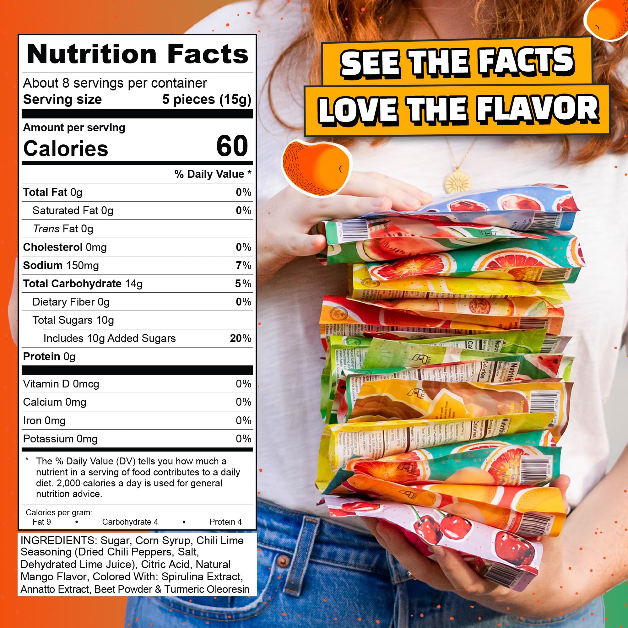 Tamalitoz Variety Pack – Spicy Mexican Hard Candy with Chile, Lime & Sea Salt, 8 Flavors: Mango, Cucumber, Tamarind, Watermelon, Pineapple, Blood Orange, Green Apple, Cherry – 8 Bags (4oz Each)