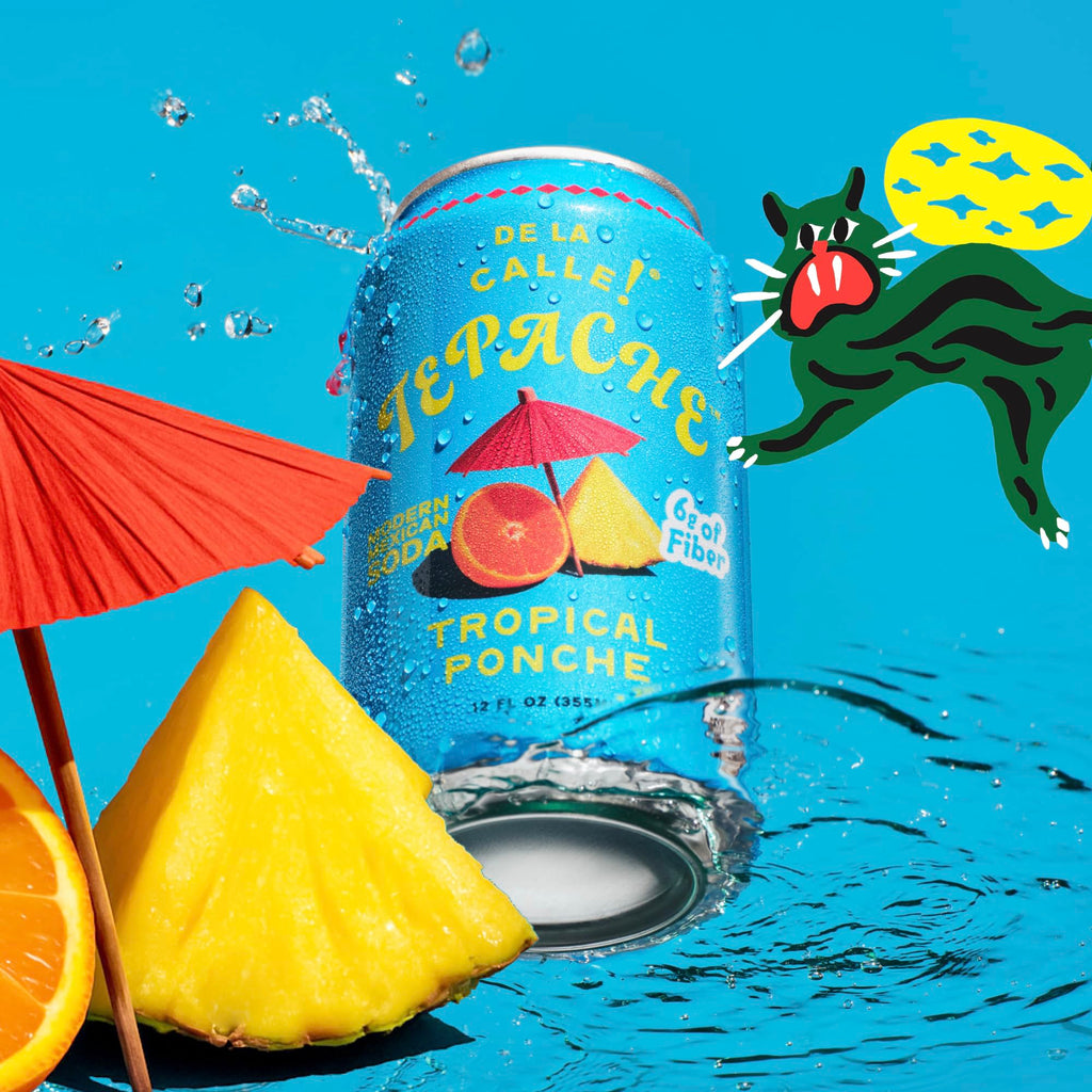 De La Calle Tepache - Mixta Variety Pack - Modern Mexican Soda - Craft Fermented Pineapple Sparkling Beverage - Certified Organic, Non-Alcoholic, Healthy Soda, Low Sugar, Low Calorie, Non-GMO