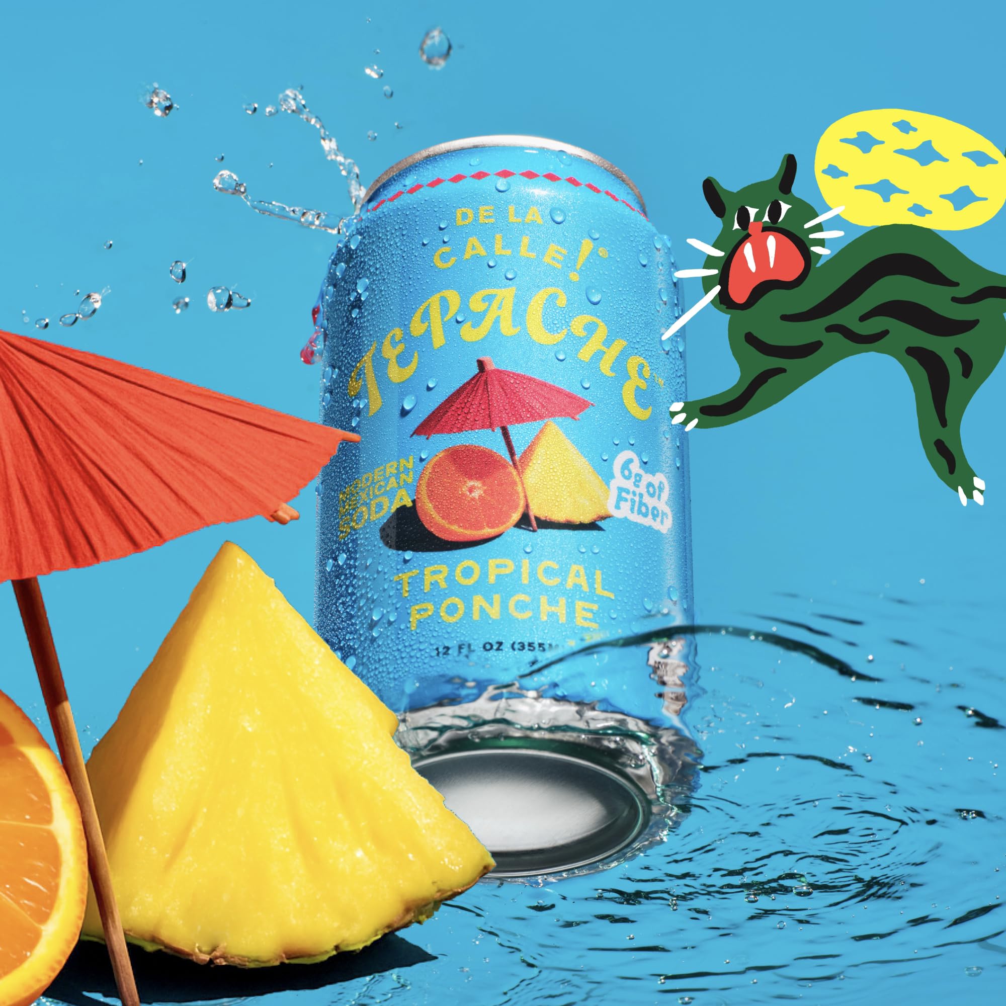 De La Calle Tepache - Mixta Variety Pack - Modern Mexican Soda - Craft Fermented Pineapple Sparkling Beverage - Certified Organic, Non-Alcoholic, Healthy Soda, Low Sugar, Low Calorie, Non-GMO