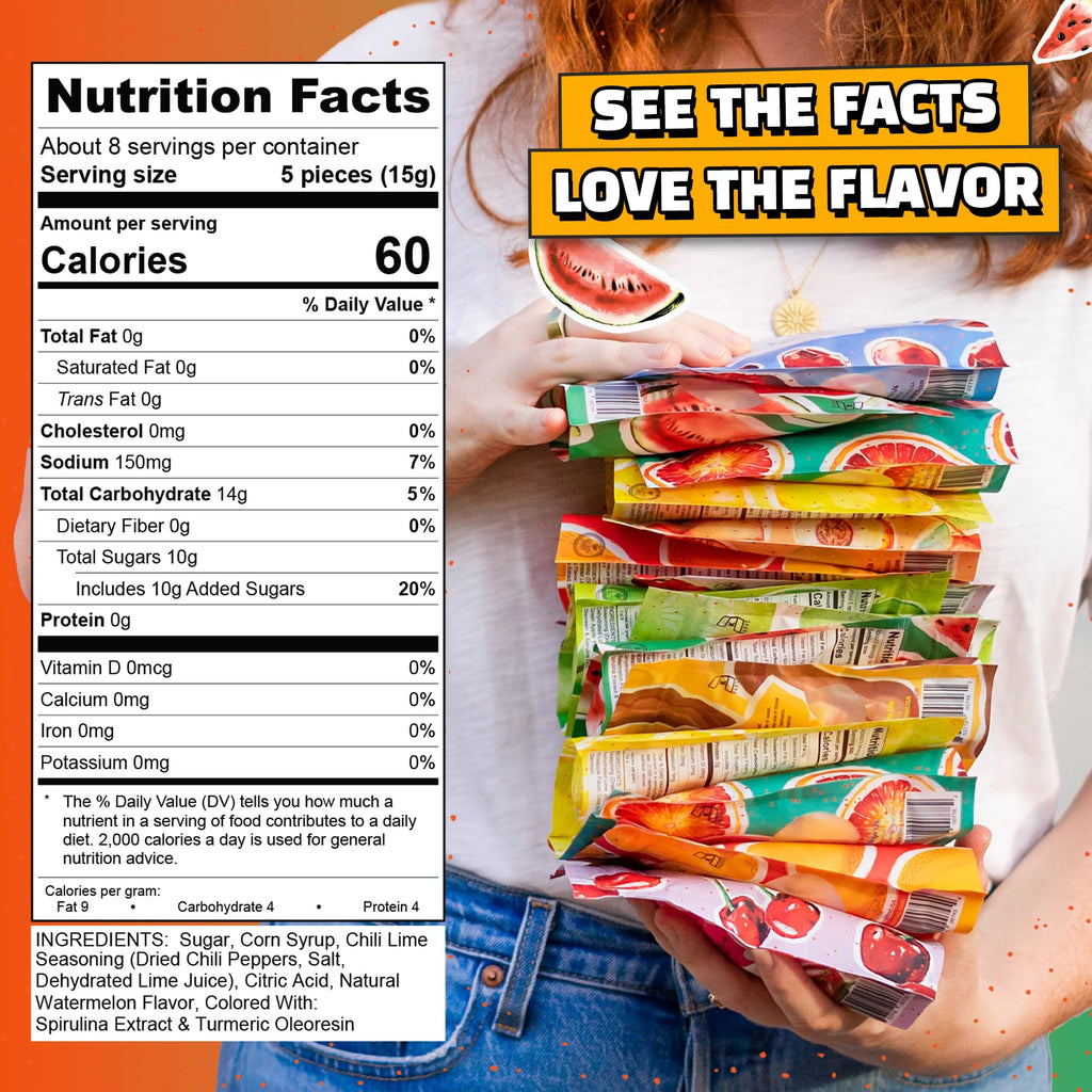 Tamalitoz Variety Pack – Spicy Mexican Hard Candy with Chile, Lime & Sea Salt, 8 Flavors: Mango, Cucumber, Tamarind, Watermelon, Pineapple, Blood Orange, Green Apple, Cherry – 8 Bags (4oz Each)
