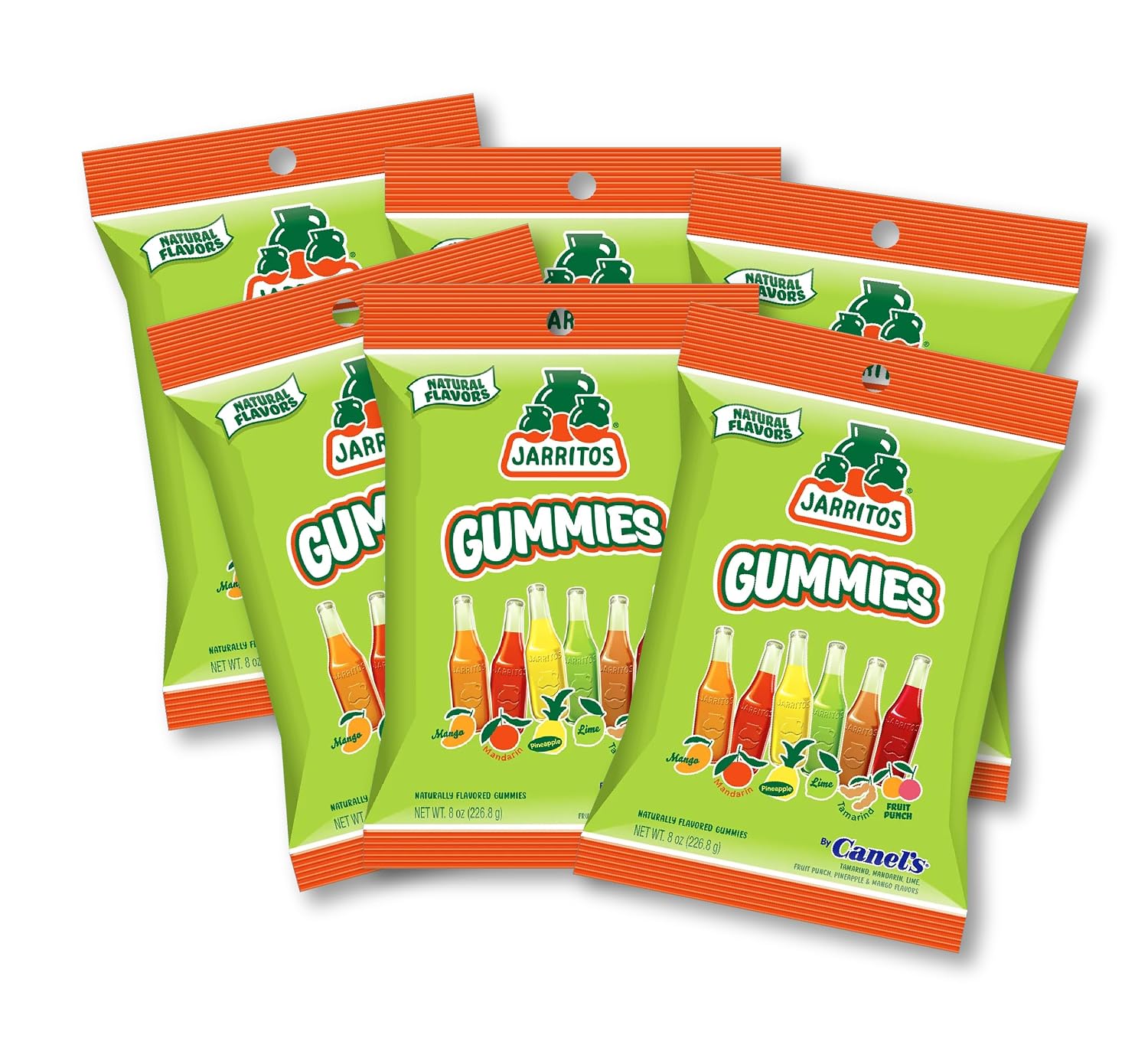 Canels Jarritos Gummies Original 8 oz (6bag)