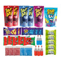 Sourboy Chamoy Pickle Kit Family 5-Pack – Includes 5 Full Kits with Chamoy Pickles, Gushers, Fruit Roll Ups, Candy, and More – Sour & Spicy Snack Pack for Families, Parties, or Gifting