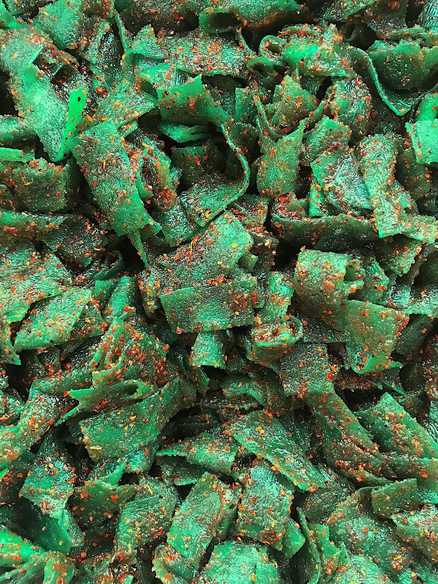 Lilys Chilies, Sour and Chili Chewy Candy (Chili Strawberry Belts)