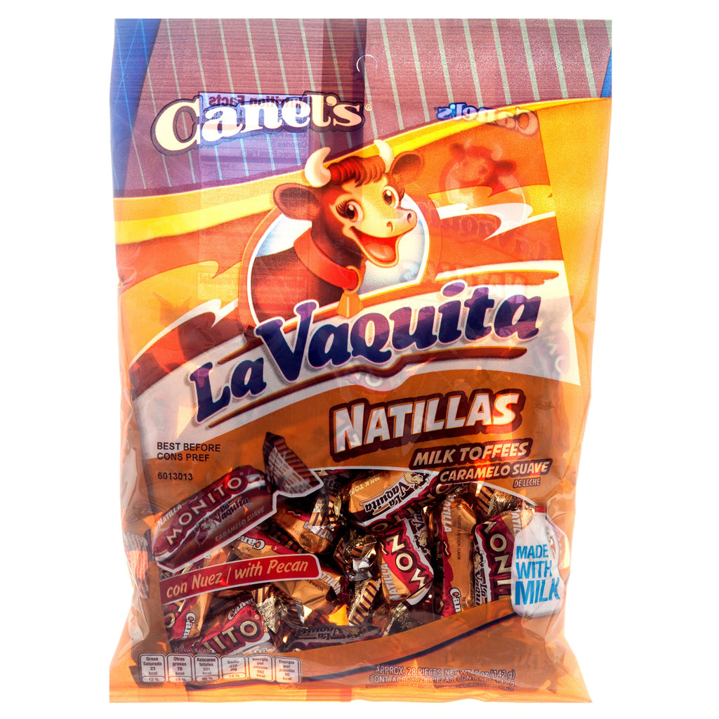 Canel's La Vaquita Chiclosos Caramelo Suave de Leche Soft Milk Caramel Mexican Candy (2 x 5 oz. Bags) 2 Pack