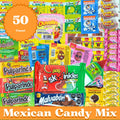 Mexican Candy Variety Pack (50 Count) Dulces Mexicanos, Tamarind Candy, with Lucas, Skwinkles, Pulparindo, Mazapan, Duvalin, Pelon Pelo Rico, Vero Lollipops, Mexican Snacks, Fiesta Birthdays