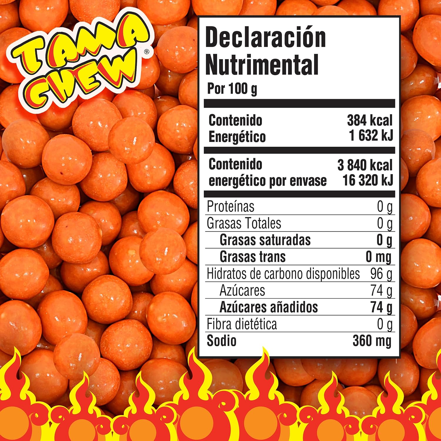 TAMA CHEW Mexican Mango Candy 2.2 lb (1 kg) Bulk Bag - Sweet & Spicy Chili Tamarind Filled Candy Coated Balls, Authentic Mexican Snacks for Party, Piñata & Sharing