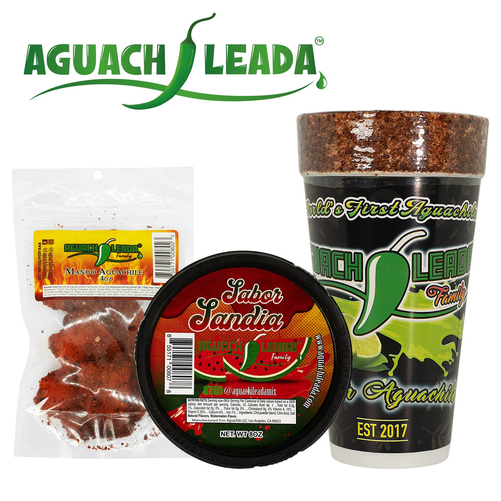 Original Aguachile Flavor Aguachileada Chamoy Dip 8 oz (1 PC) Rim Dip for Drinks Cocktails and Aguachileada!