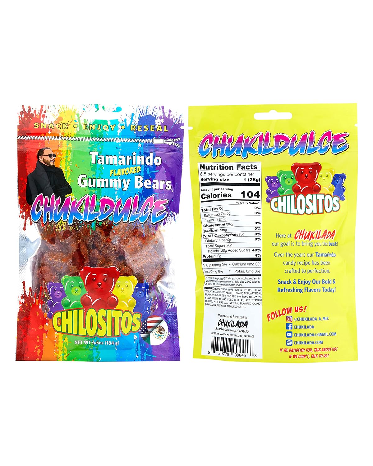 chilositos, chamoy gummies, ositos
