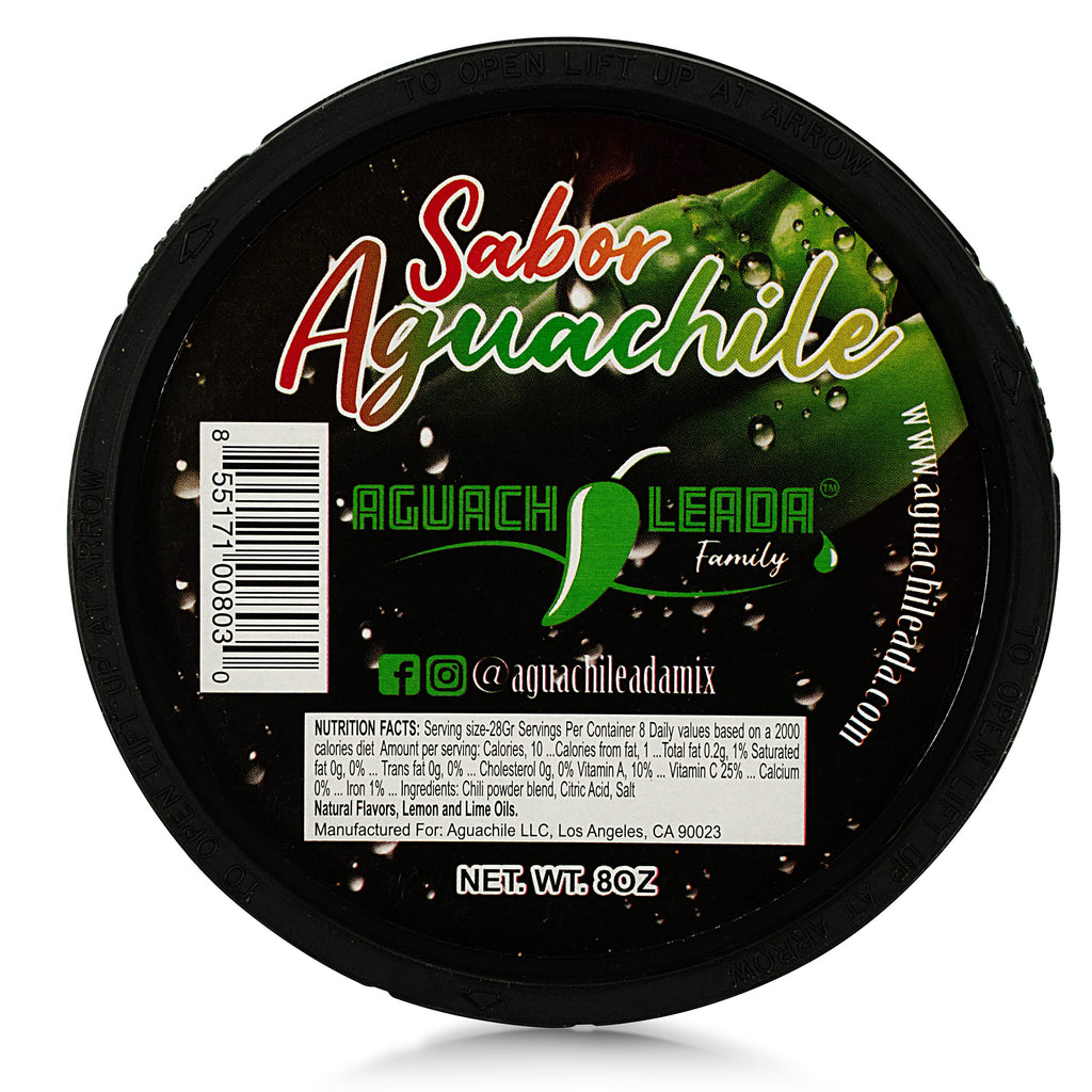 Original Aguachile Flavor Aguachileada Chamoy Dip 8 oz (1 PC) Rim Dip for Drinks Cocktails and Aguachileada!